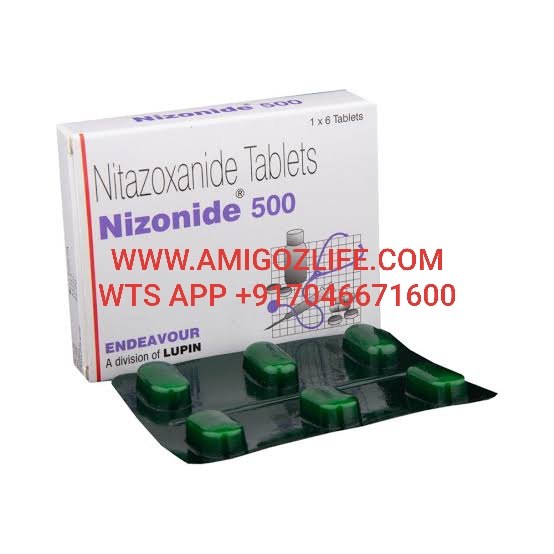 Nitazoxanide Tablets 500 Mg