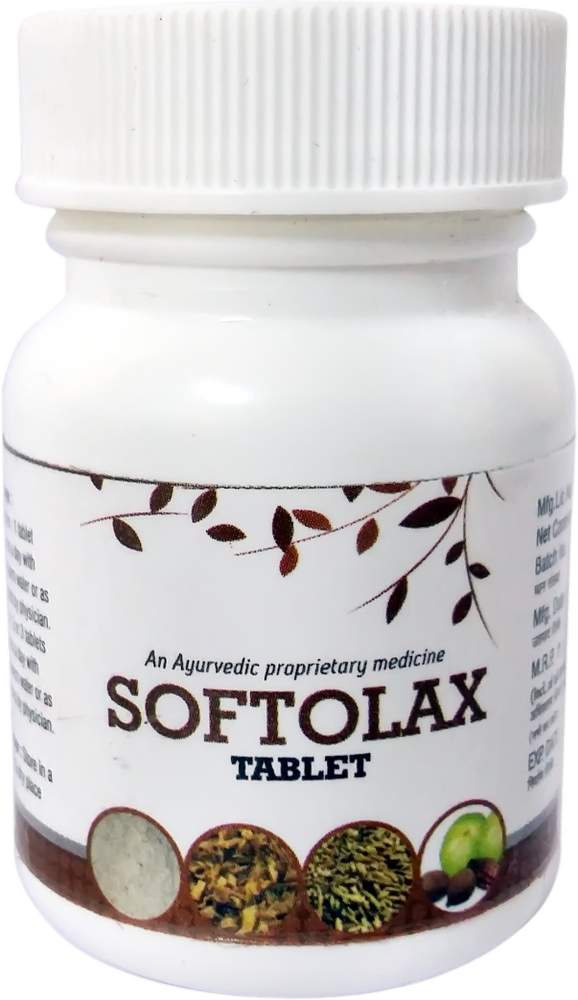 Softolax Tablet, Treatment: For Constipation, Poly Care Herbals