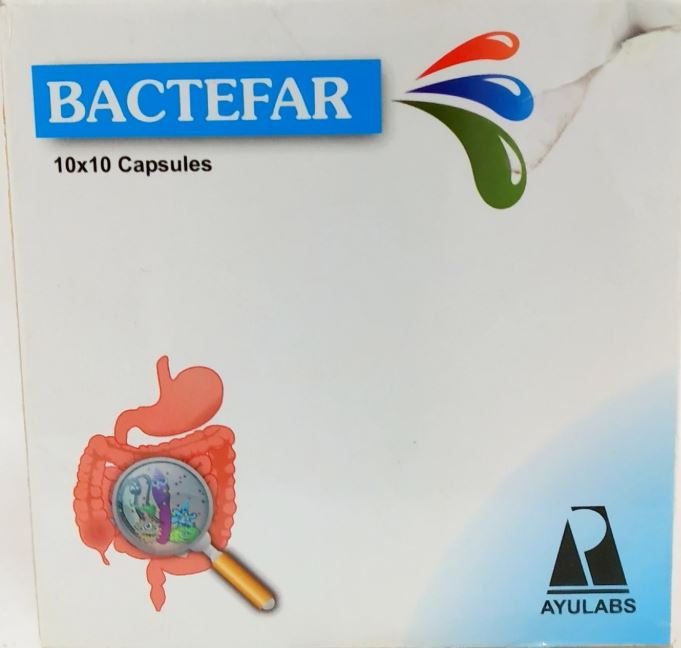 Bactefar Capsules, Prescription, Ayulabs