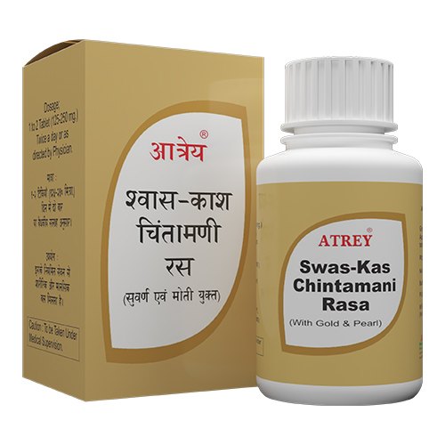 Swaskas Chintamani Ras 50 Tablets, For Personal, Packaging Type: Bottle