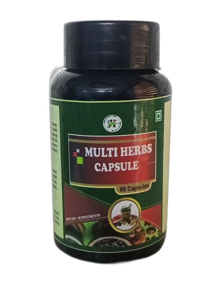 Multiherbal Capsule, For Cough & Cold, 60 Capsules