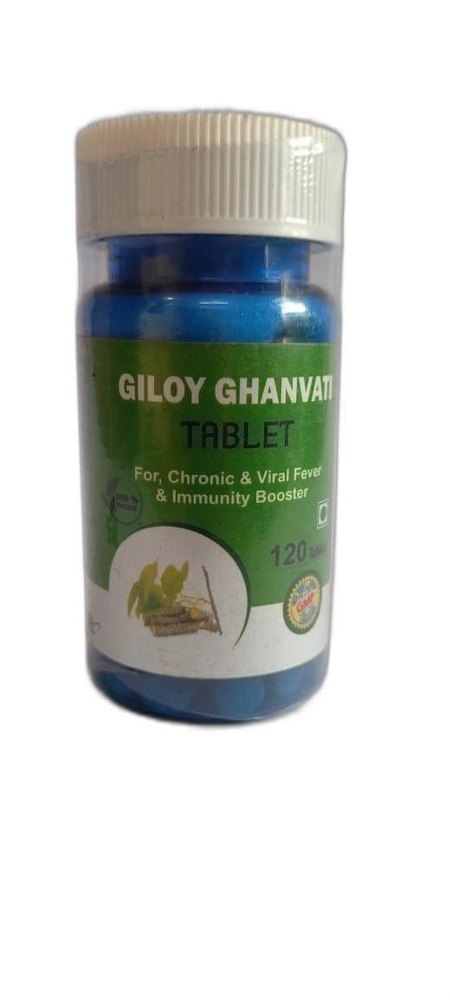 Ayurvedic Giloy Ghanvati Tablet, For Cough & Cold, 120 Tablets