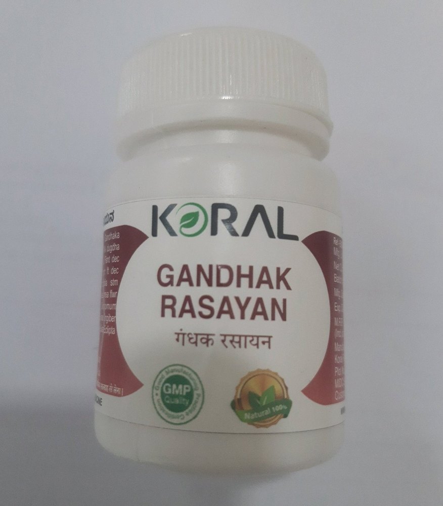 Koral Gandhak Rasayan, 60 Tablets