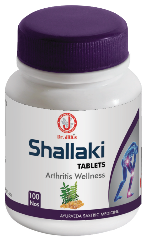 Dr.JRK\'s Shallaki Tablet, Non prescription, Treatment: Relieves Arthritis Pain