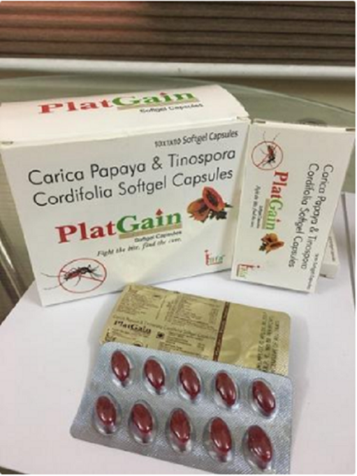 Carica Papaya Tinospora Cordifolia Softgel Capsules, Prescription