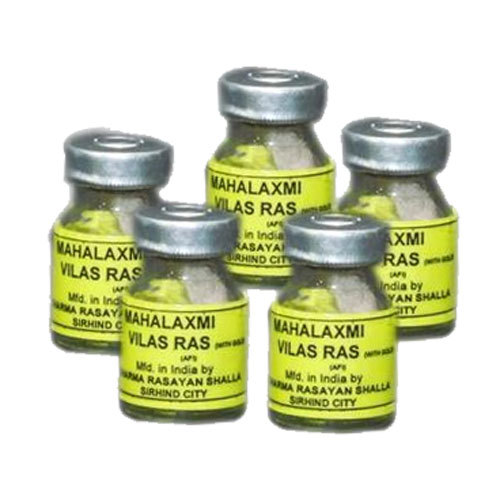 Mahalaxmi Vilas Ras Tablet, Grade Standard: Medicine Grade, Packaging Type: Bottle