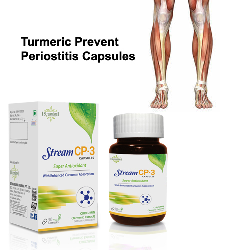 Turmeric Prevent Periostitis Capsules, Packaging Size: 1x30, Grade Standard: Medicine Grade