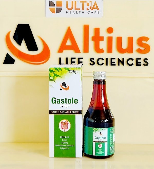 Ayurvedic Gastole Syrup, Non Prescription, Treatment: Flatulence & Bloating