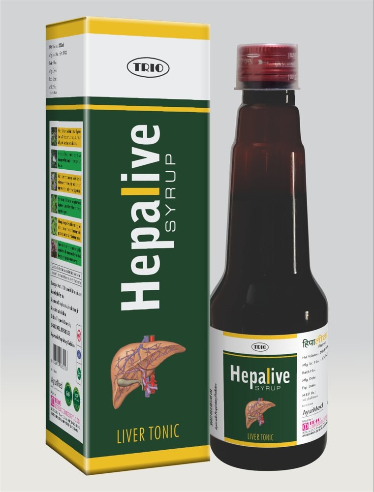 Hepalive Liver Tonic, Trio Lifescience, Packaging Size: 225 ml