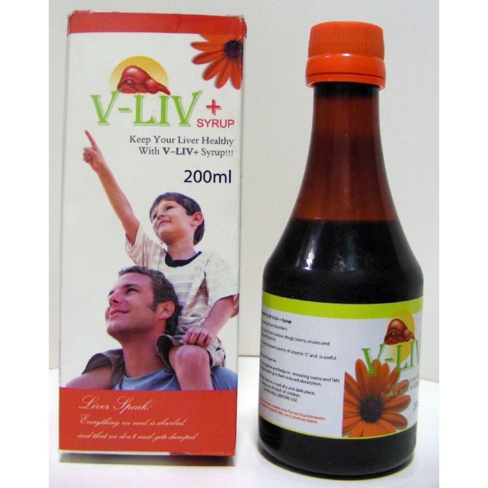 Liver Tonic - V-Liv Syrup, Grade standard: Medicine grade, Packaging Type: Bottle