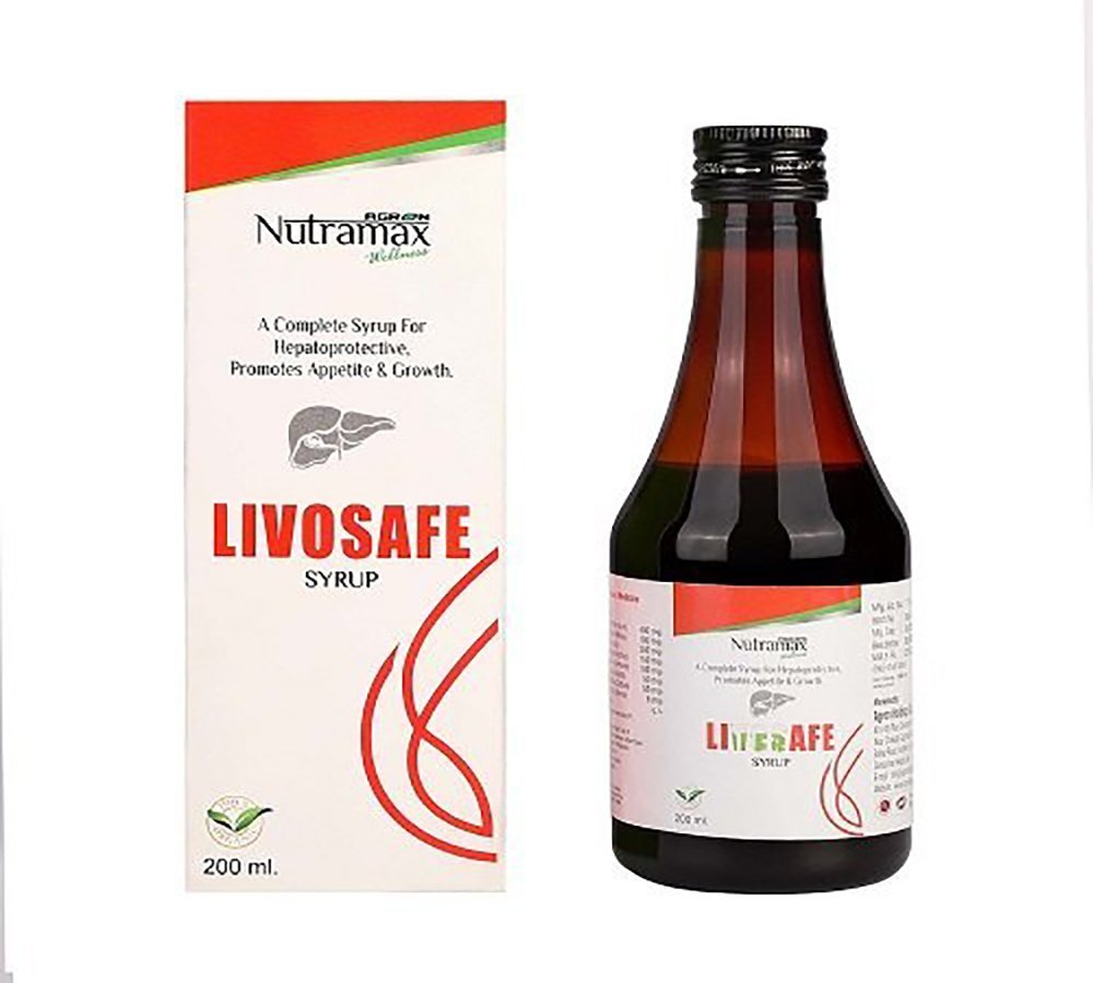 Livosafe Syrup ( Sugar Free Liver Support Syrup), 200 mL