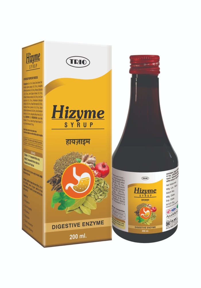 Ayurvedic Digestive Enzyme Syrup, Grade Standard: Medicine Grade, Packaging Size: 200 Ml