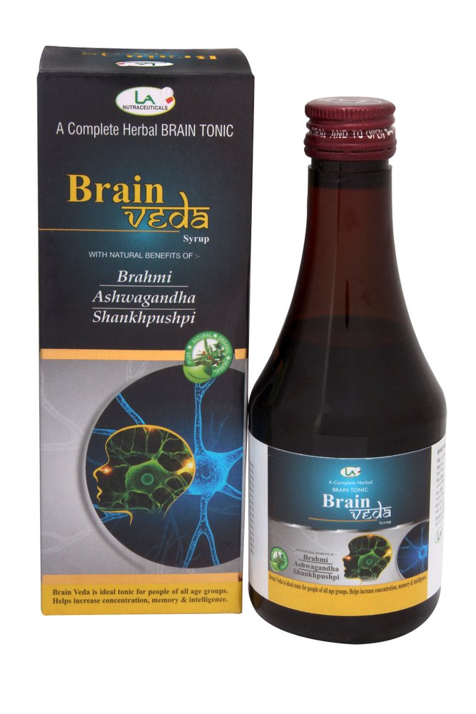 Syrup Brain Veda ( A Complete Herbal Tonic For Brain ), 200 Ml