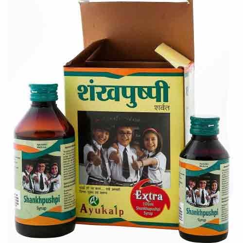 Shankhpushpi Ayurvedic Syrup, Packaging Size: 200ml Also Available In 450ml