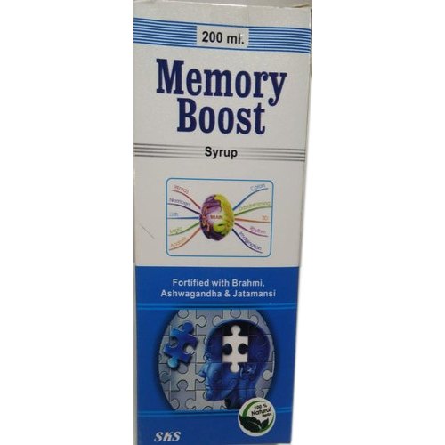 Memory Boost Syrup, Bottle, 200 ml