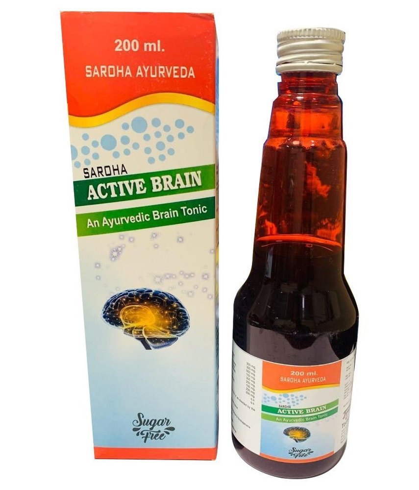 Active Brain Syrup, Packaging Size: 200 ml