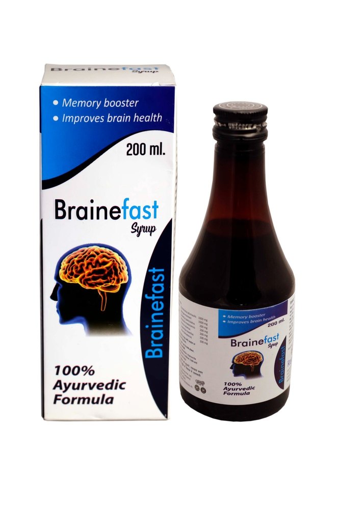 Syrup Ayurvedic brain tonic, Packaging Type: Bottle