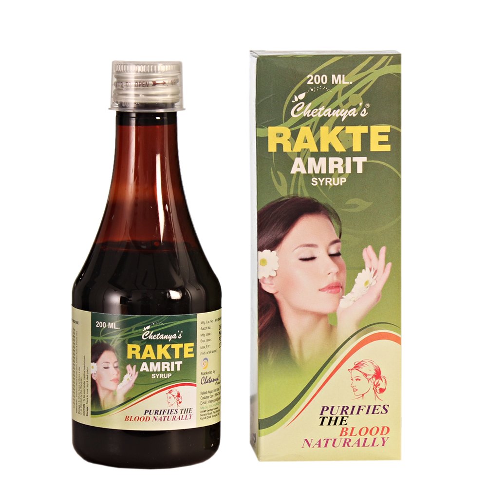 Ayurvedic 200 Ml Chetanyas Rakte Amrit Syrup, Grade Standard: Medicine Grade, Packaging Type: Bottle