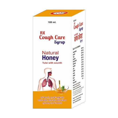 Natural Honey Tulsi With Sounth Cough Care Syrup, Liquid, Packaging Size: 100 Ml