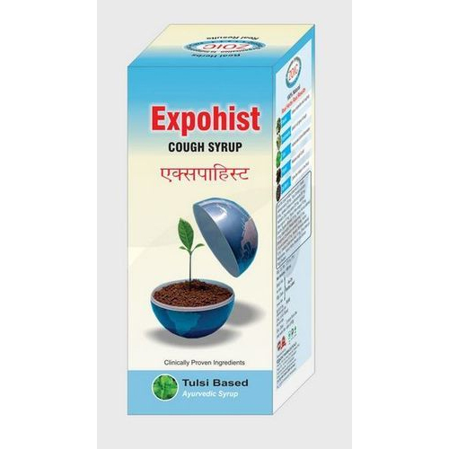 Expohist Herbal Cough and Cold Syrup, 100 ml