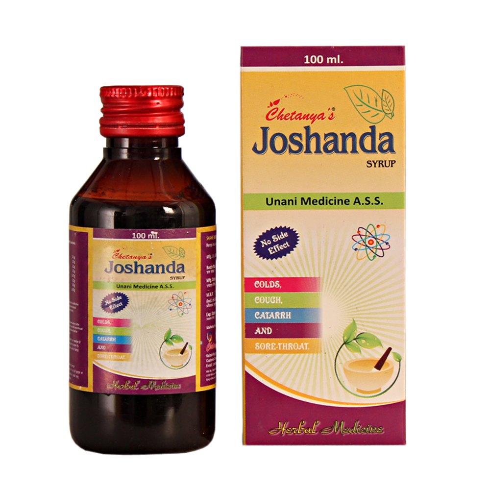 100 ml Chetanyas Joshanda Cough Syrup, Joshandha