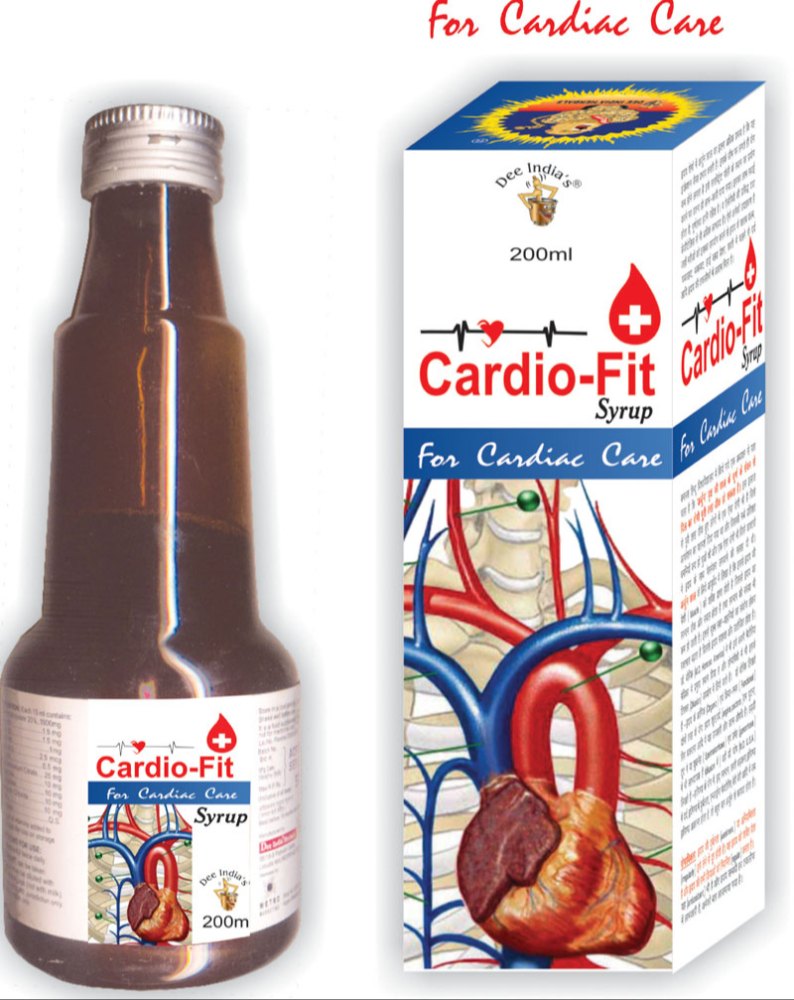 Cardio-Fit Syrup, Dee India Herbals, Packaging Size: 225 ml