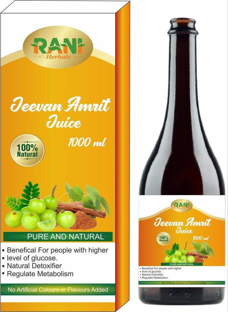 Jeevan Amrit Juice, Packaging Type: Bottle, Pack Size: 1000 Ml