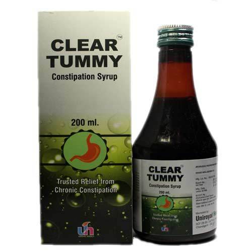 CLEAR TUMMY SYRUP Constipation Syrup, 200ML