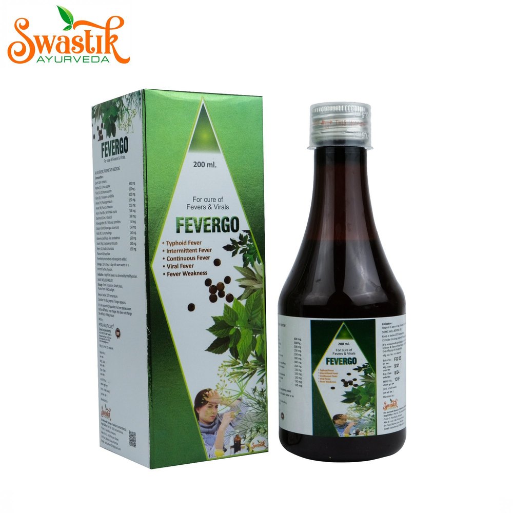 Fevergo Fever Go Syrup, Packaging Type: Bottle, Packaging Size: 200 Ml