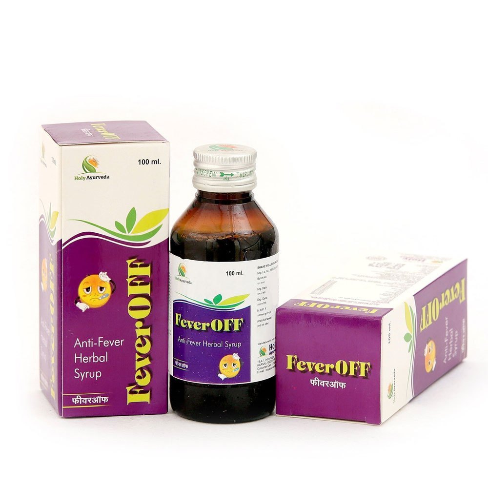 Herbal Fever Off Syrup, 100ml