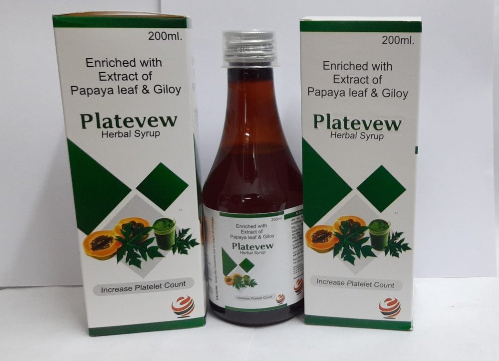 Platevew Herbal Syrup, 200 mL