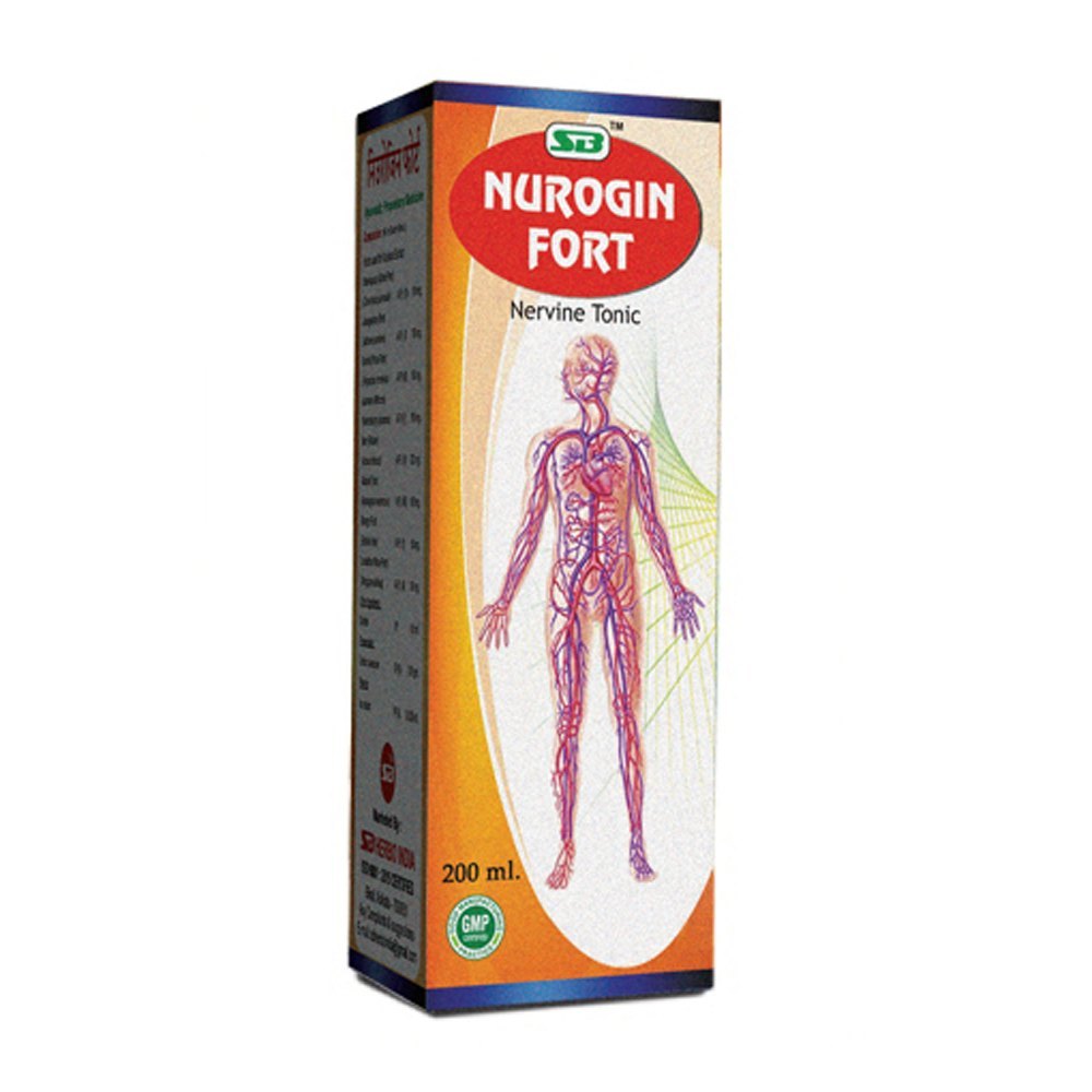 Nurogin Fort Nervine Tonic, 200 mL