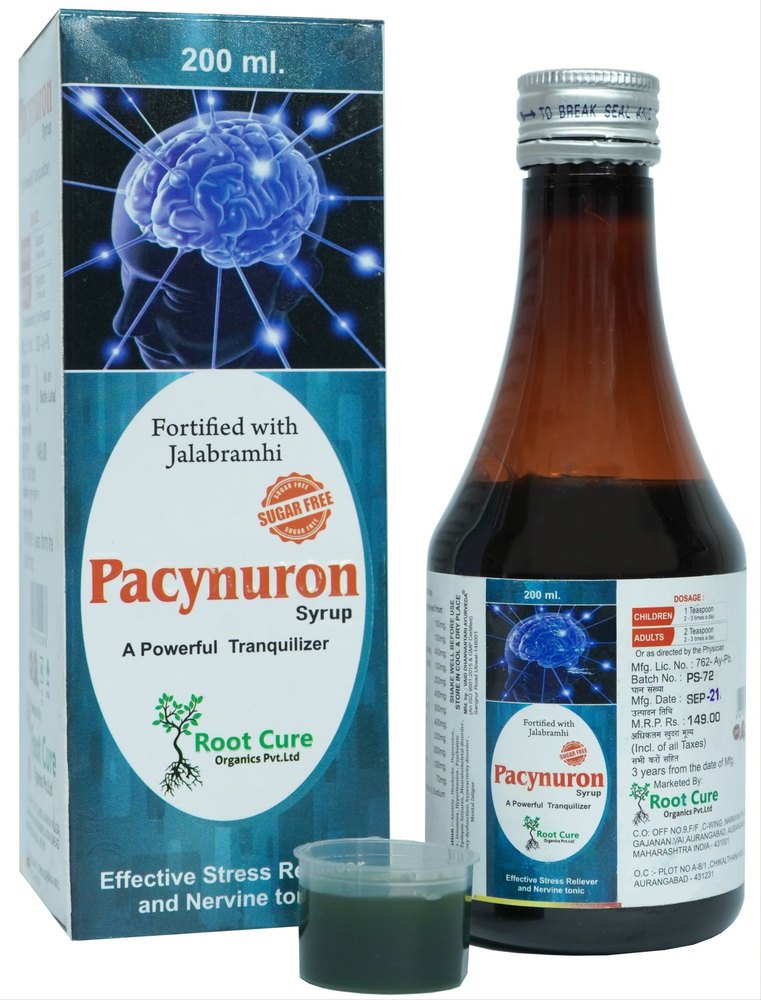 Liquid Root Cure Pacynuron Syrup, 200 mL