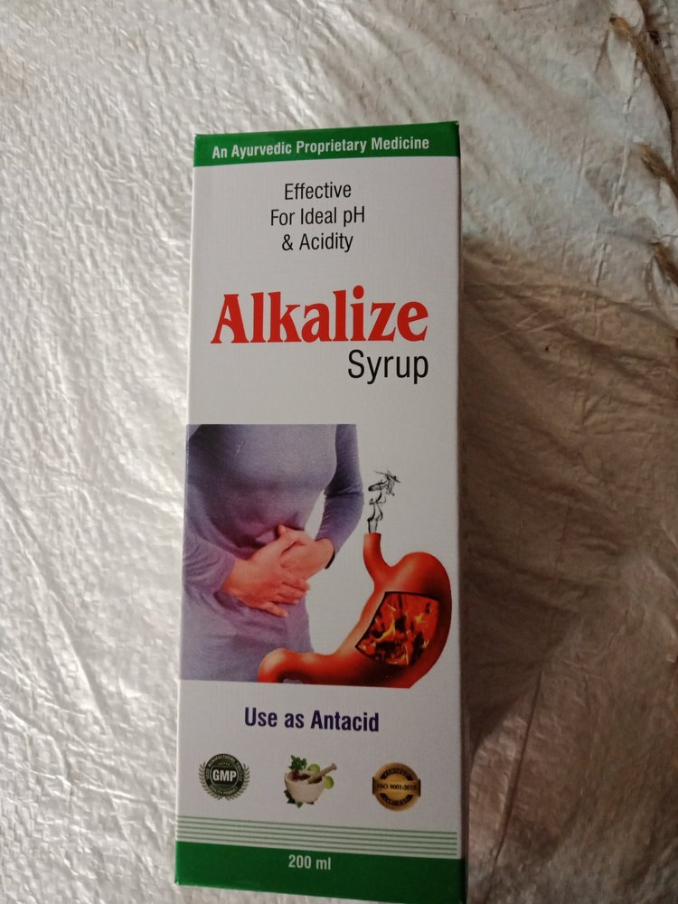 Alkalize Syrup, Packaging Type: Bottle, Packaging Size: 100ml, 200ml