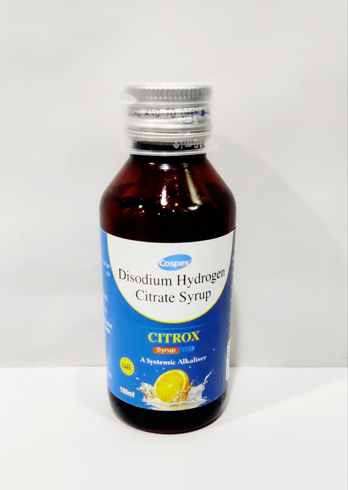 Disodium Hydrogen Citrate Syrup, 100ml, Prescription