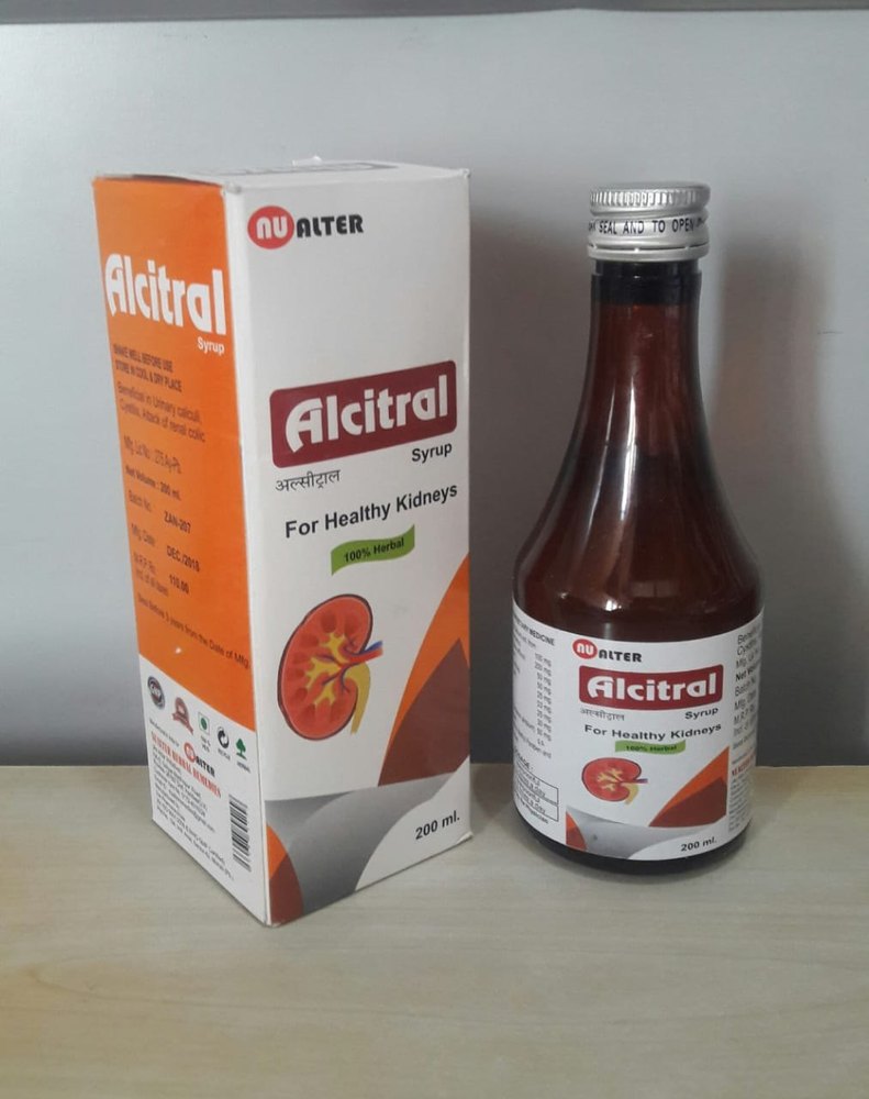 Ayurvedic Alkalizer Syrup, For Clinical, Packaging Size: 200ML