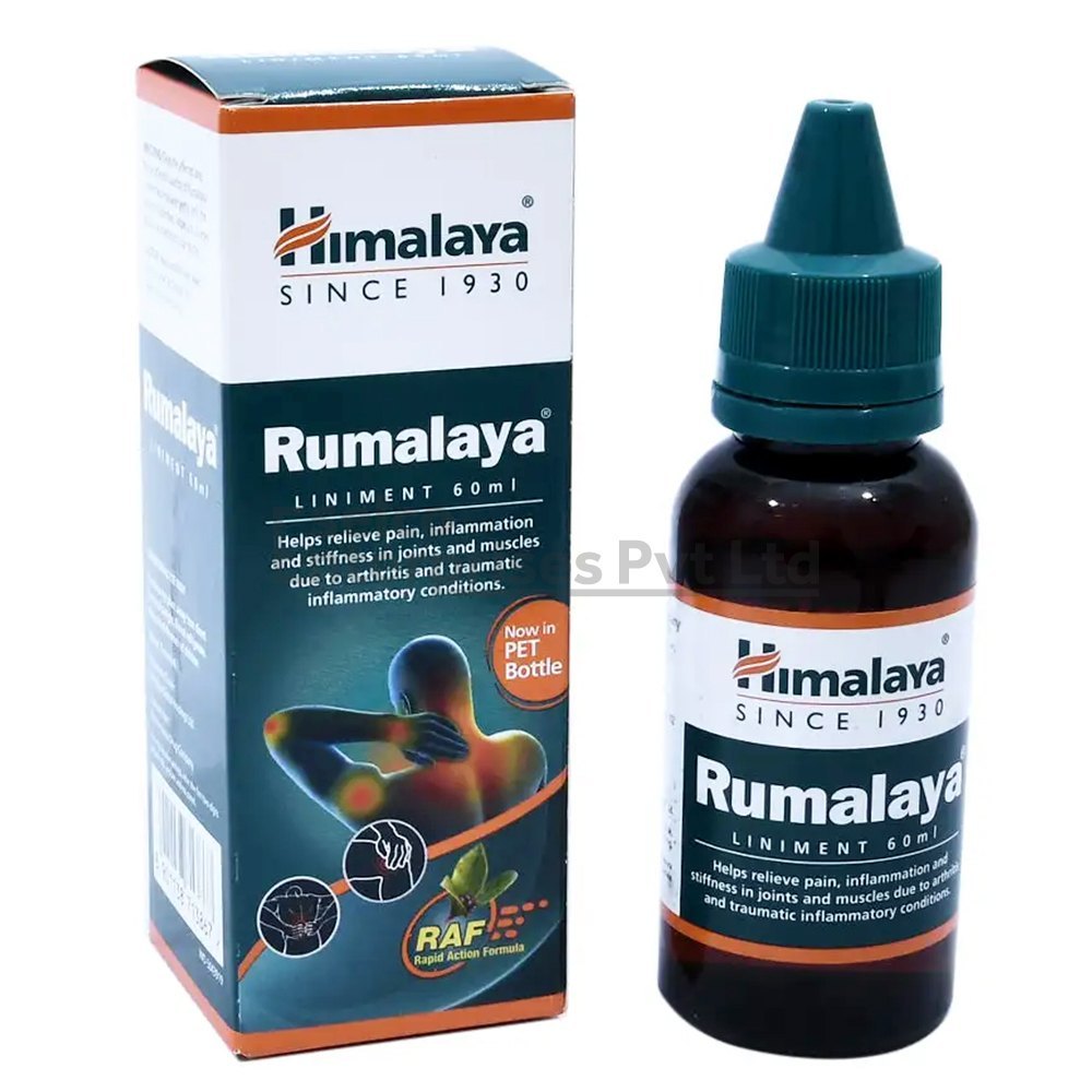 Himalaya Rumalaya liniment, Box With Bottle