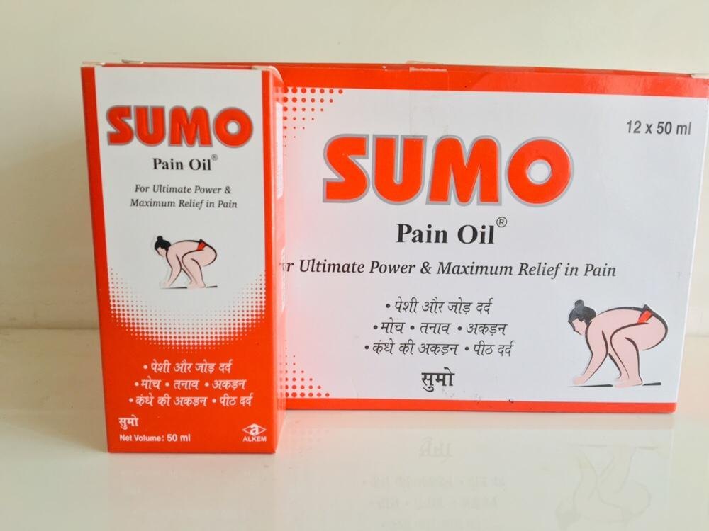 Sumo Pain Oil, 12*50 ml