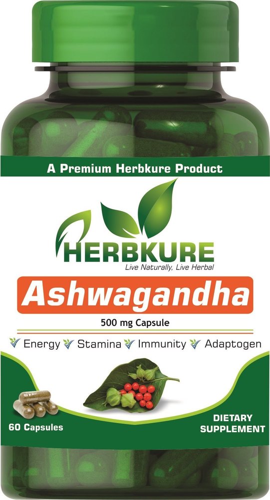 Healthbox Ashwagandha Capsules, 60 capsule, Bottle