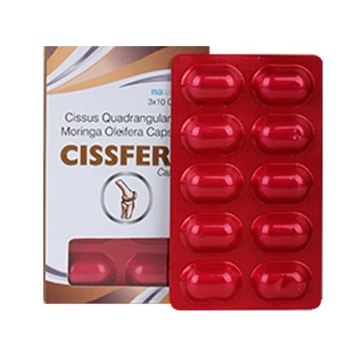 Cissfera Cissus Quadrangularis And Moringa Oleifera Capsule, 3 X 10 Capsules, Prescription