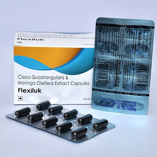 Flexiluk Cissus Quadrangularis And Moringa Oleifera Extract Capsules, Prescription