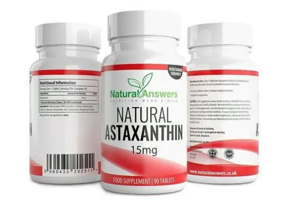 Astaxanthin Tablets & Capsule, Packaging Type: Bottle, Packaging Size: 1x100 Tablet