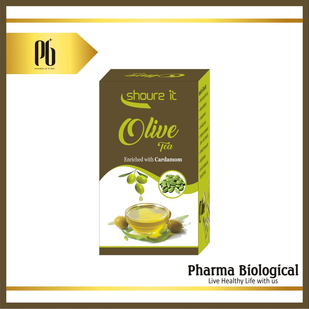 Shoure It Olive Tea Tablets, Packaging Type: Box, Pharma Biological