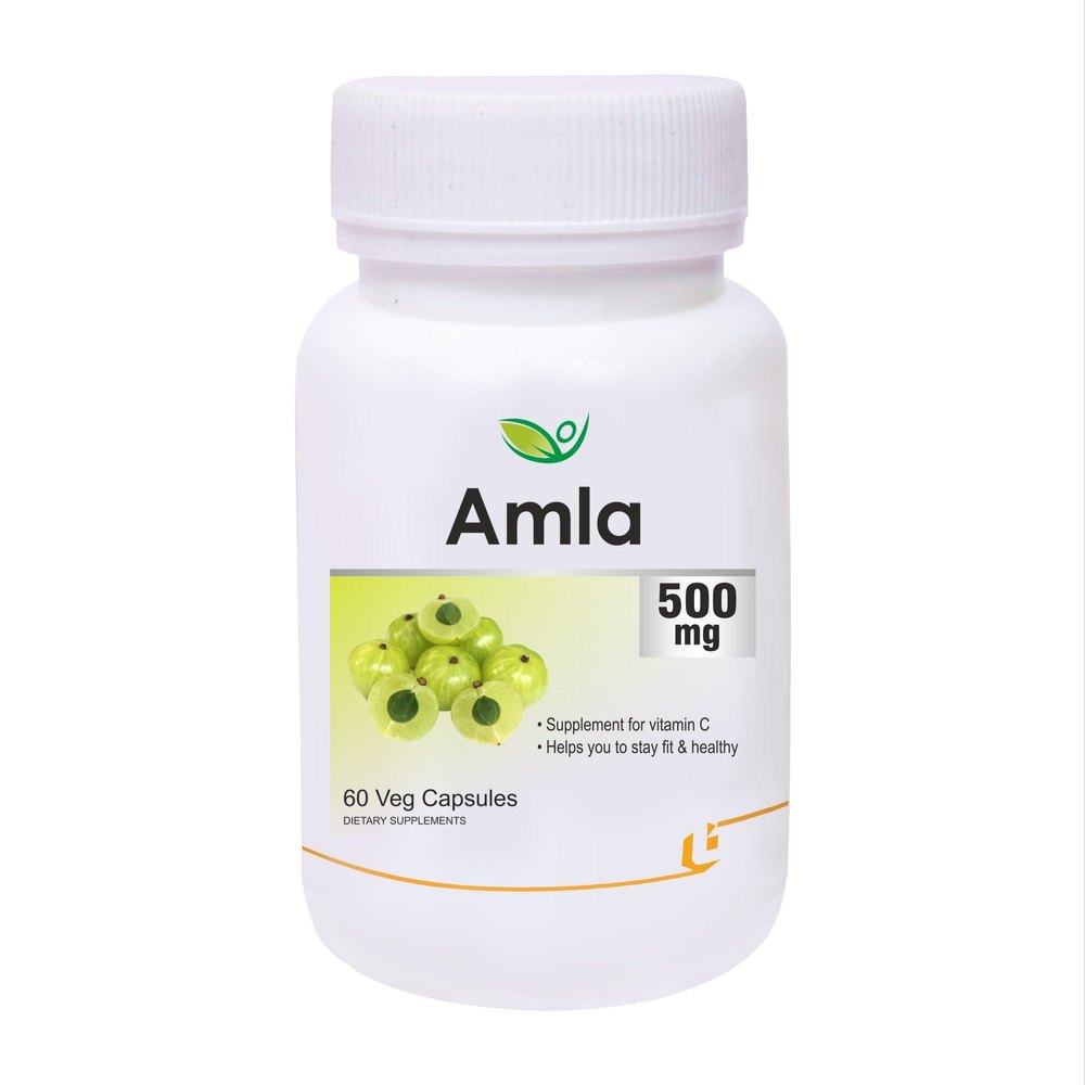 Biotrex Nutraceuticals Amla Capsules, Packaging Type: Bottle