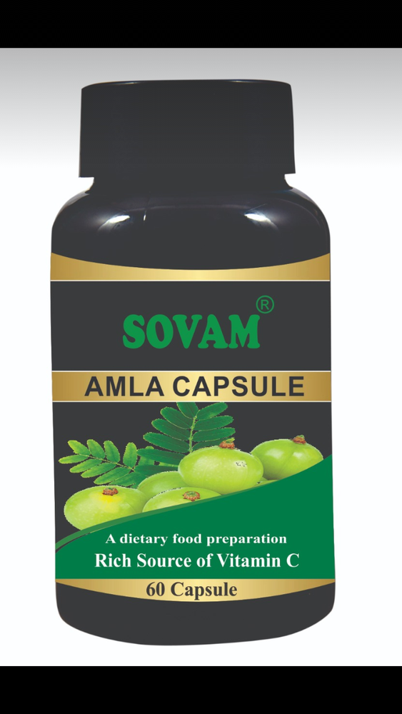 Sovam Amla Capsule, 60 Piece, Grade Standard: Food Grade