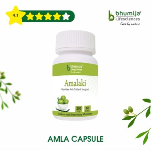 Bhumija Lifesciences Amalaki Capsules, Non prescription, Packaging Type: Bottle