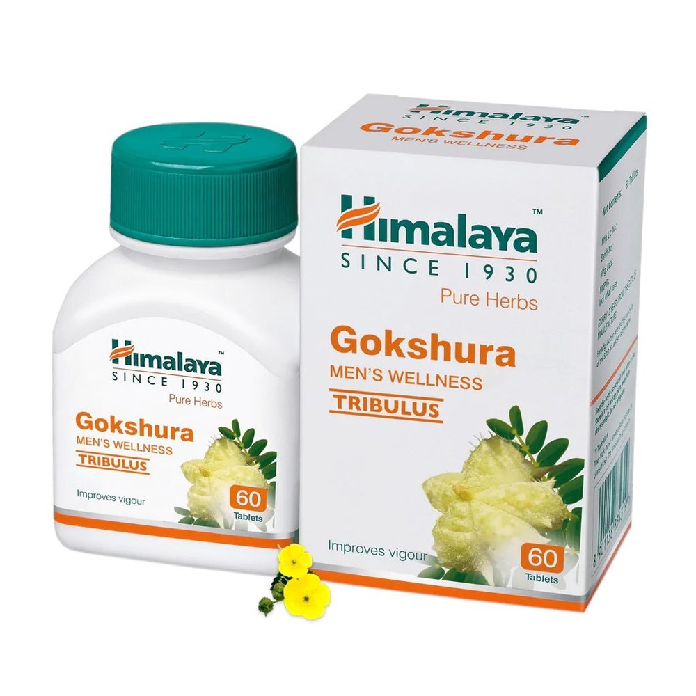 Himalaya Gokshura Capsules, Bottels, Packaging Size: 1*60