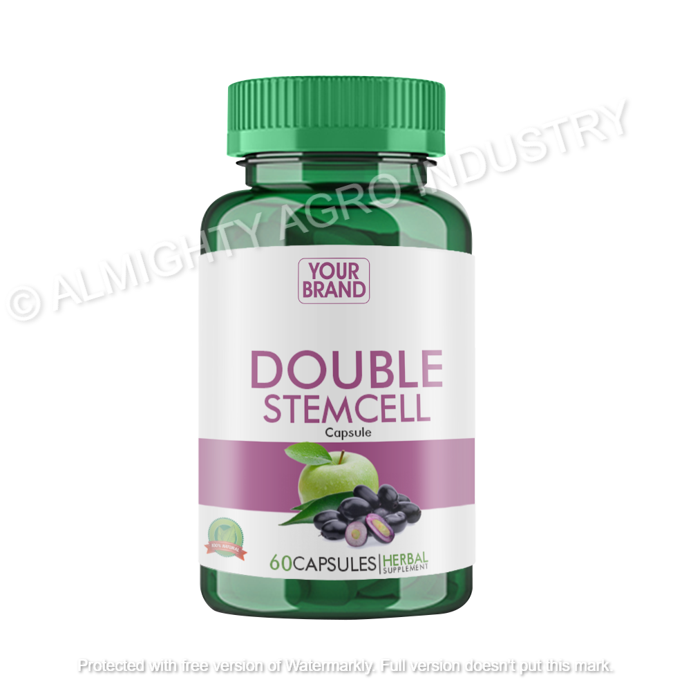 Double Stem Cell Capsule, 60 Capsules, Grade Standard: Food Grade