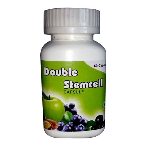 Double Stemcell Capsule, For Personal, Packaging Type: Bottle