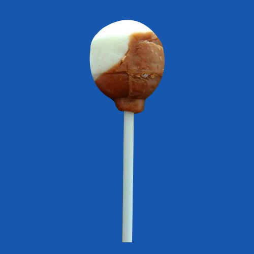 Vihang Round Milk Chocolate Lollipop with Whistle, Packaging Type: Packet, Packaging Size: 50-100 Pieces img